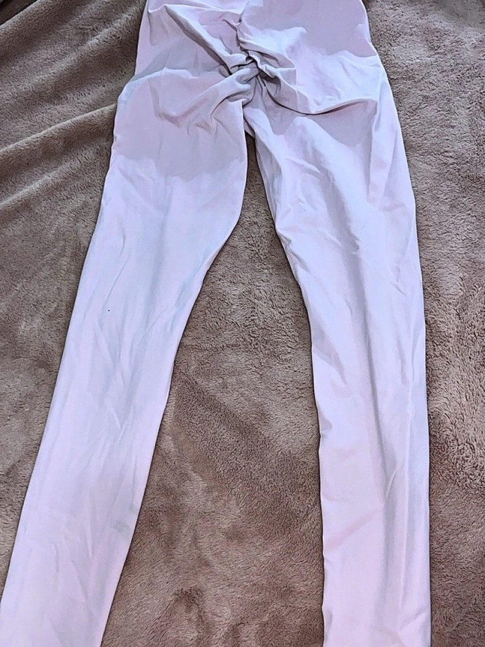 Pink Leggings back scrunch - small